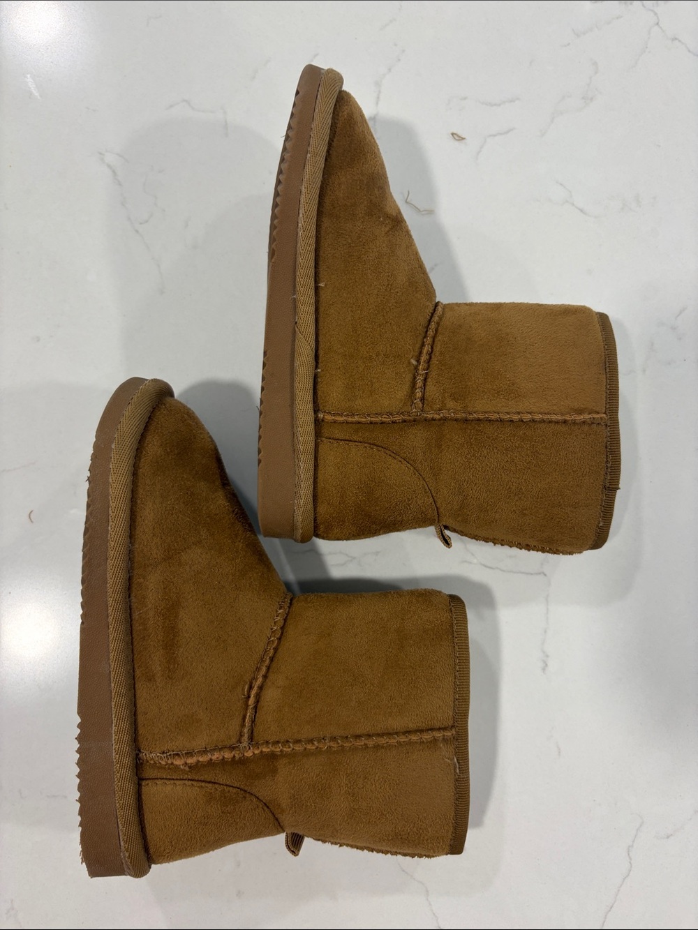 Kids Classic Cozy Winter Boots - Chestnut Brown